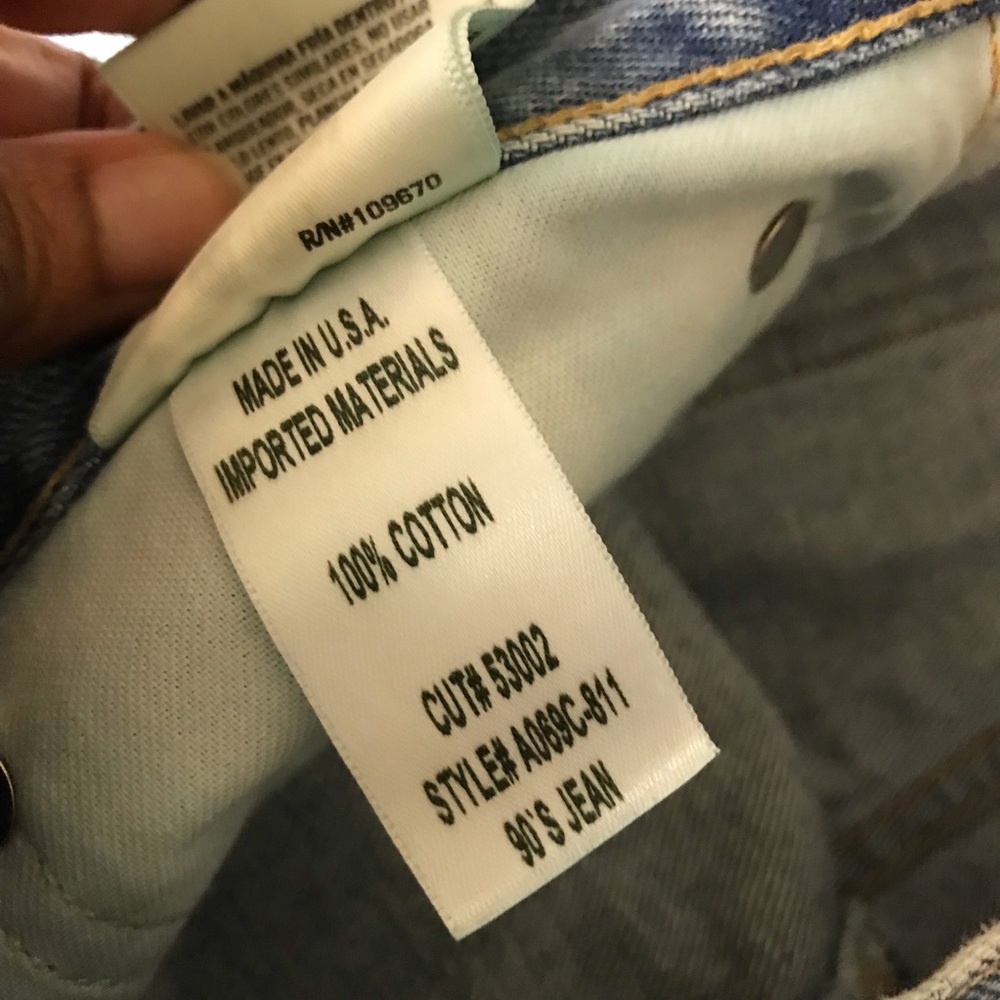 AGOLDE 90’s Distressed Jeans - Picture 10 of 13